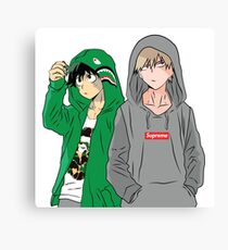 Hypebeast Academia Canvas Print