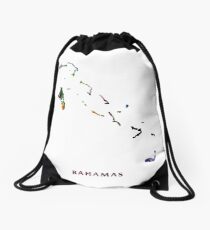 Bahamas Drawstring Bag