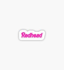 Redhead Sticker