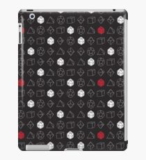 Dungeons and Dragons Dice Set D20 Pattern iPad Case/Skin