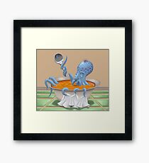 Octopus Soup Framed Print