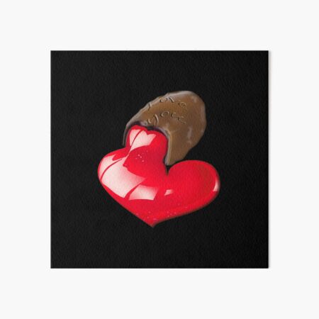 Chocolate - Sweet Love Art Board Print