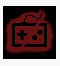 Sprayed Controller Photographic Print