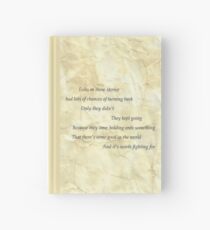 samwise the brave speaks Hardcover Journal