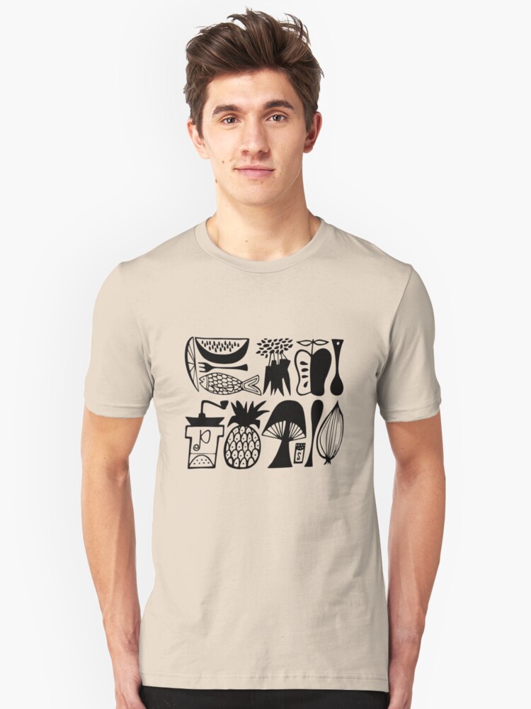 Vintage Pyrex Pattern Mod Kitchen Women S Relaxed Fit T Shirt