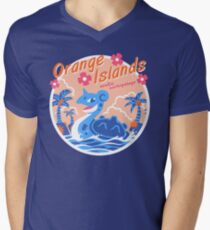 Orange Islands Men's V-Neck T-Shirt