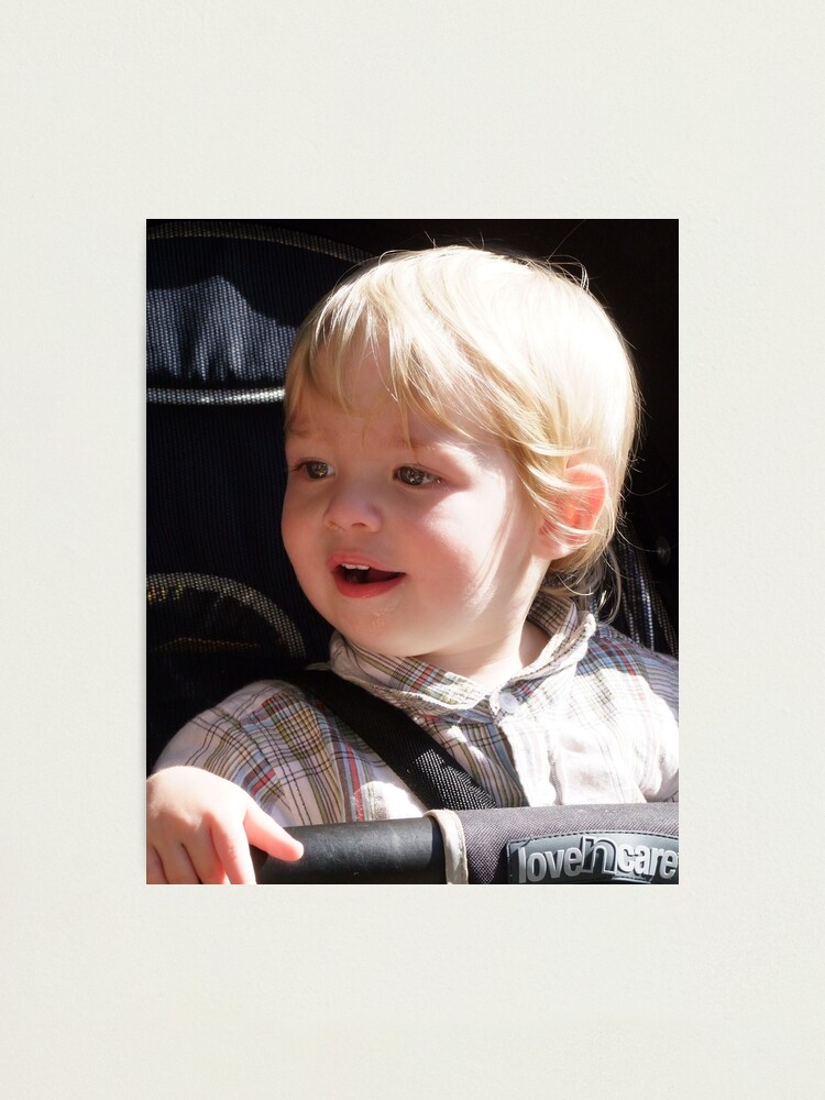 Alternate view of Decklan Photographic Print