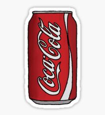 Cartoon Coca Cola Stickers | Redbubble