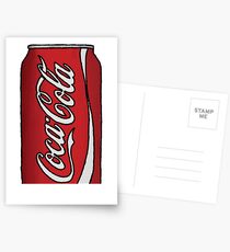 Coca Cola Can Postcards