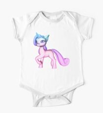 Precious Baby Rainbow Unicorn One Piece - Short Sleeve