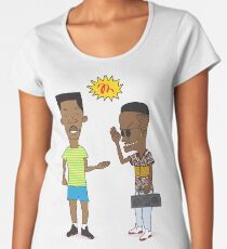 the handshake Women's Premium T-Shirt