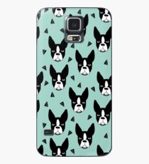 Boston Terrier - Minze Hülle & Skin für Samsung Galaxy