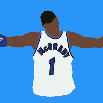 Tracy McGrady Back-To Sticker for Sale by RatTrapTees