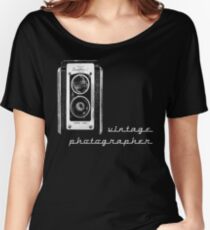 vintage photographer Women's Relaxed Fit T-Shirt