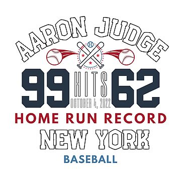 New York Baseball Judge 62nd Home Run Tour 62 Cities Homerun Mens Short  Sleeve T-shirt Graphic Tee-Sports Grey-small