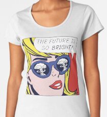 Pop Optimistic Girl Women's Premium T-Shirt
