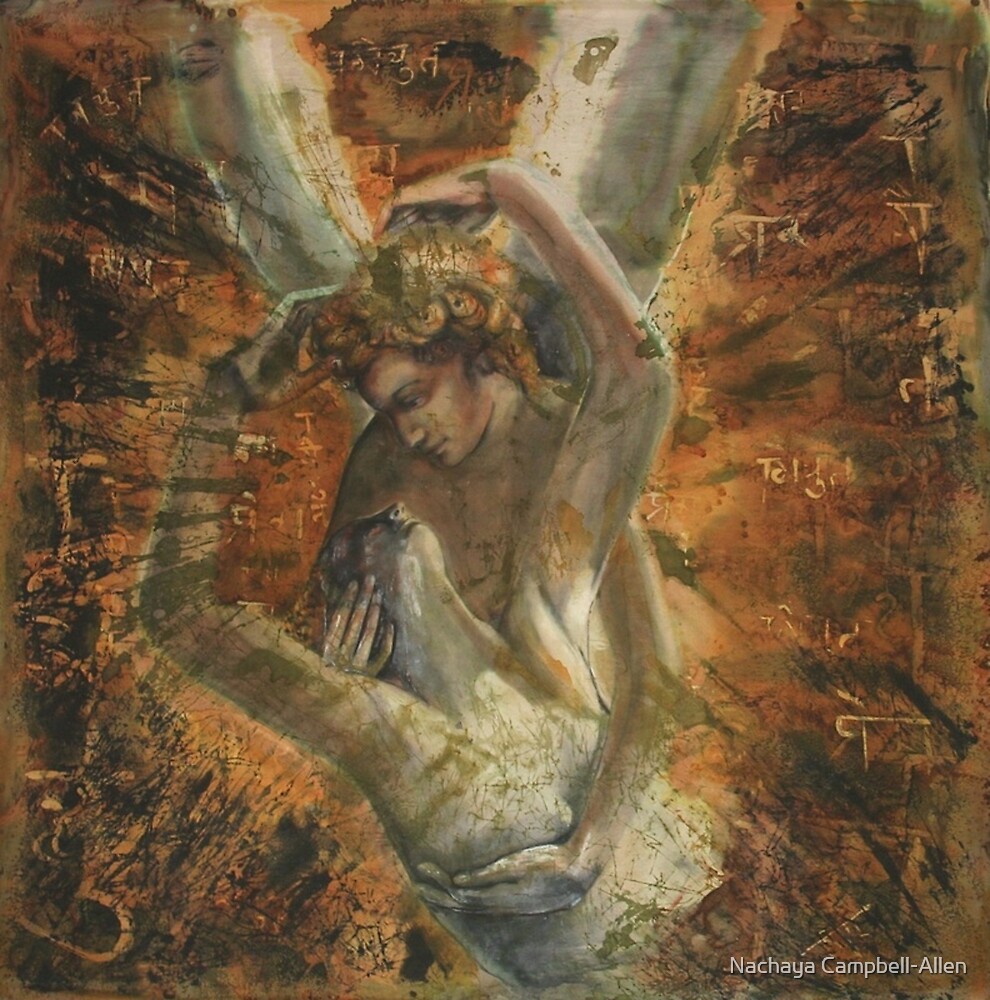 Eros And Psyche By Silk Alchemy Redbubble   Flat,1000x1000,075,f.u3 