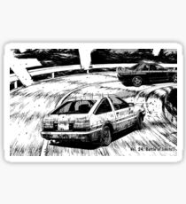 Initial D Sticker