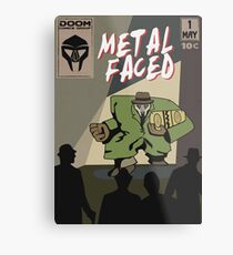 Metal Faced - Comic Cover Metal Print