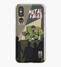 Metal Faced - Comic Cover iPhone Case