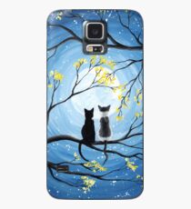 Cats Full Moon Case/Skin for Samsung Galaxy