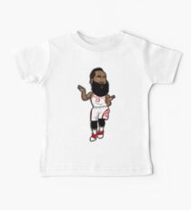 James Harden Cartoon Style Baby Tee