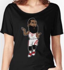 James Harden Cartoon Style Women's Relaxed Fit T-Shirt