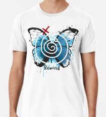 das Leben zurückspulen ist seltsam Premium T-Shirt