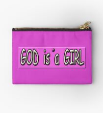 God is a girl Studio Pouch