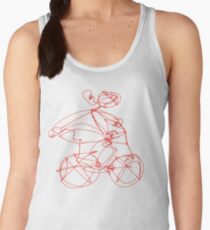 Open Road - Biking A Red Women's Tank Top