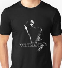 HD Trane - John Coltrane - b&w plain design HIGH DEFINITION Unisex T-Shirt