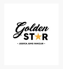 JESSICA JUNG_Golden Star Photographic Print
