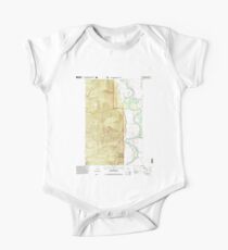 USGS TOPO Map Idaho ID Farnham Peak 236080 1996 24000 One Piece - Short Sleeve