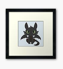 Toothless Framed Print