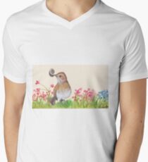 Wren Men's V-Neck T-Shirt