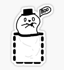 Pocket Ghost Sticker