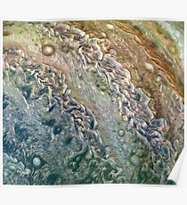 Jupiter auf Juno Perijove 8 Poster