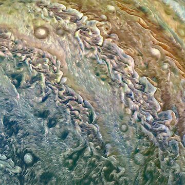 Artwork thumbnail, Jupiter On Juno Perijove 8 by JimPlaxco