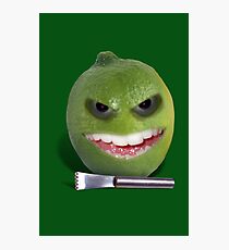 Beware the Lime with the Lemon Zester Photographic Print