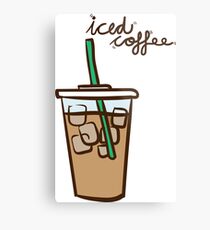 Iced Coffee Love 2 Metal Print Iced Coffee Love 2 Metal Print