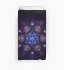 Flower Of Life Mandala Duvet Cover