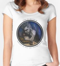 Jon Luxus Tailliertes Rundhals-Shirt