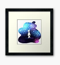 a space wanderer Framed Print