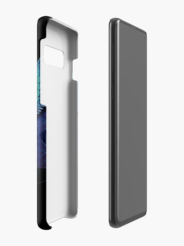 Alternate view of Sacred Geometry Owl Case & Skin for Samsung Galaxy