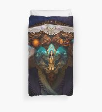 Calling the Spirit Animals Duvet Cover