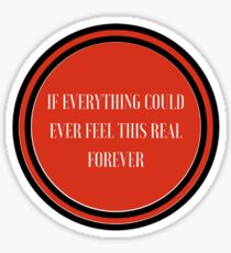 Foo Fighters - Everlong Sticker