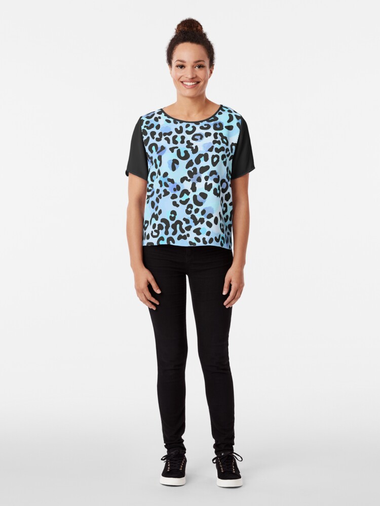 Alternate view of Cool Leopard Chiffon Top