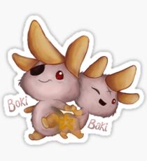 Boki and Baki - League of Legends Sticker