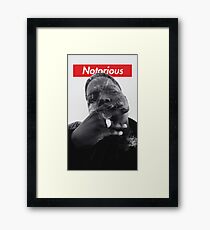 Lámina enmarcada Notorious BIG - Biggie Smalls