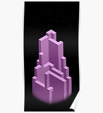 Block Tower Poster